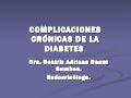 Complicaciones crónicas de la diabetes