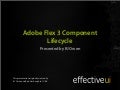Adobe Flex 3 Component Life Cycle