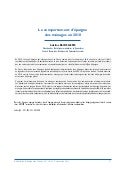 Comportement epargne menages 2010 bulletin banque de france