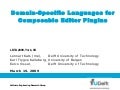 Domain-Specific Languages for Composable Editor Plugins (LDTA 2009)