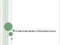 Comprometimento Organizacional