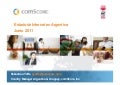 Online Marketing Day 2011 #onlinemktday - Internet en Argentina por Sebastian Yoffe (ComScore)