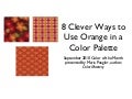 8 Clever Ways to Use Orange in a Color Palette