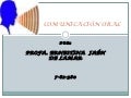 Comunicación Oral diapositivas para Tecnología educativa