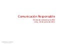 Comunicación responsable