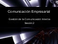 Comunicación interna