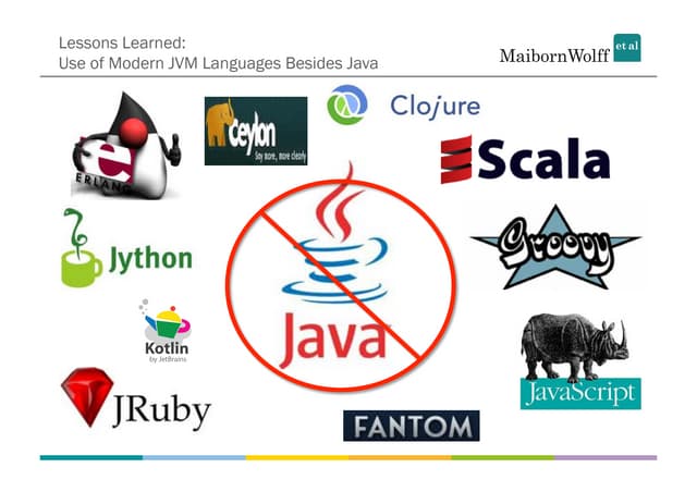Lessons learned: Use of Modern JVM ...