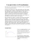 Conceptos básicos de termodinámica