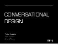 Conversational Design Part1 (outdated)
