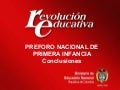 Conclusiones y cierre Pre Foro de Primera Infancia