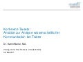 Conference Tweets