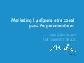 Marketing para emprender