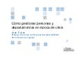 Gestionar personas en época de crisis. Open Class de Juan Arza, profesor en el International MBA de La Salle BCN