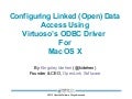 Virtuoso ODBC Driver Configuration & Usage (Mac OS X)