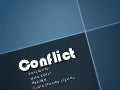 Conflict