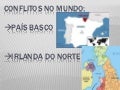 Conflitos no mundo   geografia