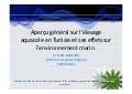 Conférence aquaculture  Chokri Maallem