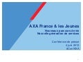 Conférence de presse AXA  les jeunes