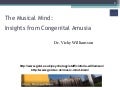 Congenital amusia york 2012 