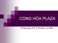 Thư mời giới thiệu Căn hộ 19 Cộng Hòa “Nơi hiện thực hóa giấc mơ của bạn” Tham dự vui lòng L/h Mr Hậu - 0946403880