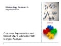 A Simple Tutorial on Conjoint and Cluster Analysis