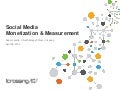 Connected Moments: Measuring and Monetizing Social Media - Adam Lavelle - iCrossing