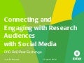 Connecting with audiences with social media