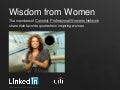 Celebrating the Wisdom of Women