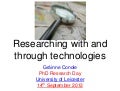 Conole tel methodologies
