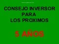 Consejo inversor para