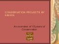 Conservation By Kimaya New