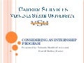 Considering an Internship Program