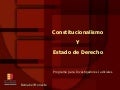 ENJ-100 Constitucionalismo  y Estado de Derecho