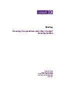 ConsultCIH Briefing: Housing Co-operatives and other ‘mutual’ housing bodies