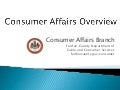 Fairfax County Consumer Affairs: What We Do