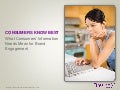 Consumers Know Best Research Presentation