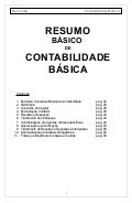Contabilidade básica resumão