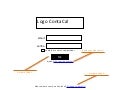 ContaCal wireframe