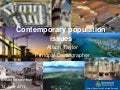 Contemporary population Issues Queensland Australia