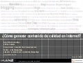 Cómo generar contenido de calidad en las redes sociales
