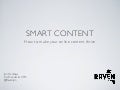 Smart Content: How to Make your Online Content Thrive