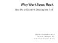 Why Workflows Rock: And How Content Strategists Roll