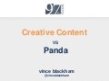 Content vs Panda