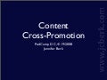 Content Cross-promotion