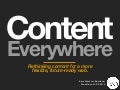 Content Everywhere - WebVisions PDX