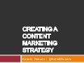 Developing a Content Marketing Strategy