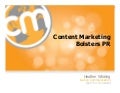 Content Marketing as a PR Tool