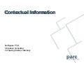 Contextual Information