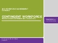 2010 Contingent Workforce Assessment