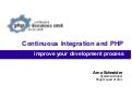 Continuous Integration and PHP